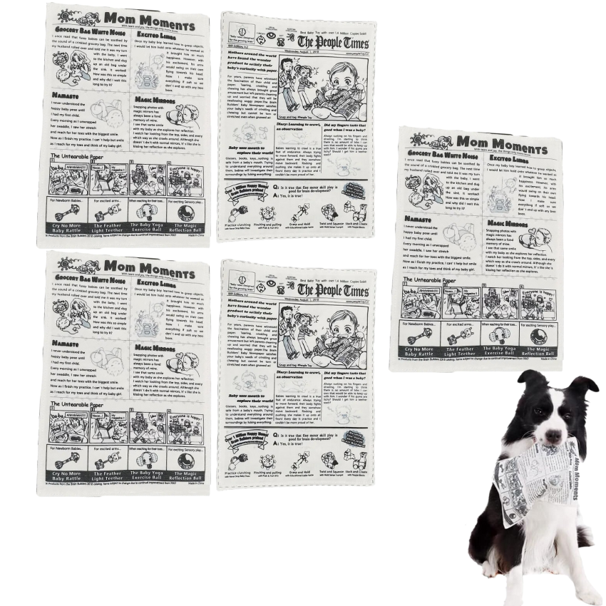 The Woof Weekly Crinkle Play - MOIASUN