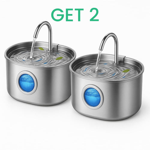 AquaLick™ Automatic Stainless Steel Dog Water fountain - Moiasun