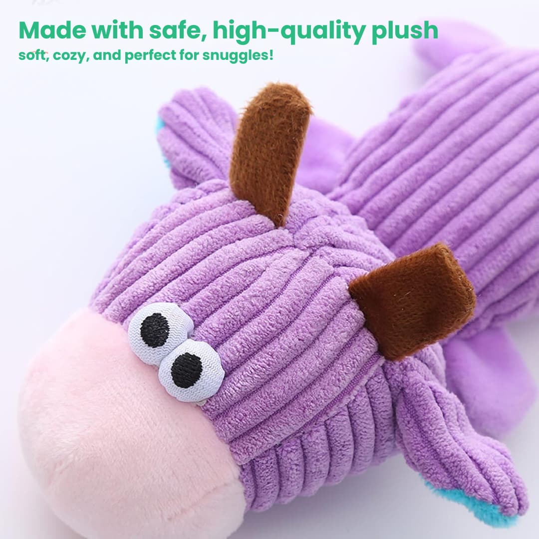 CrunchPals™ Crinkle & Squeak Animal Toy Set - Moiasun
