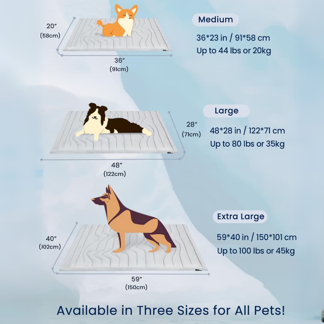 CoolTail™ Chill & Cozy Dog Mat