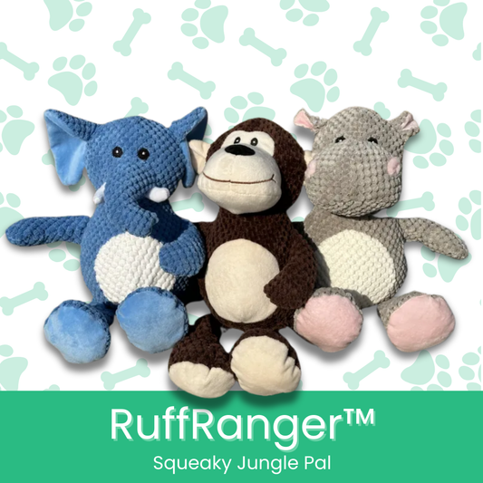 RuffRanger™ Squeaky Jungle Pal - Moiasun